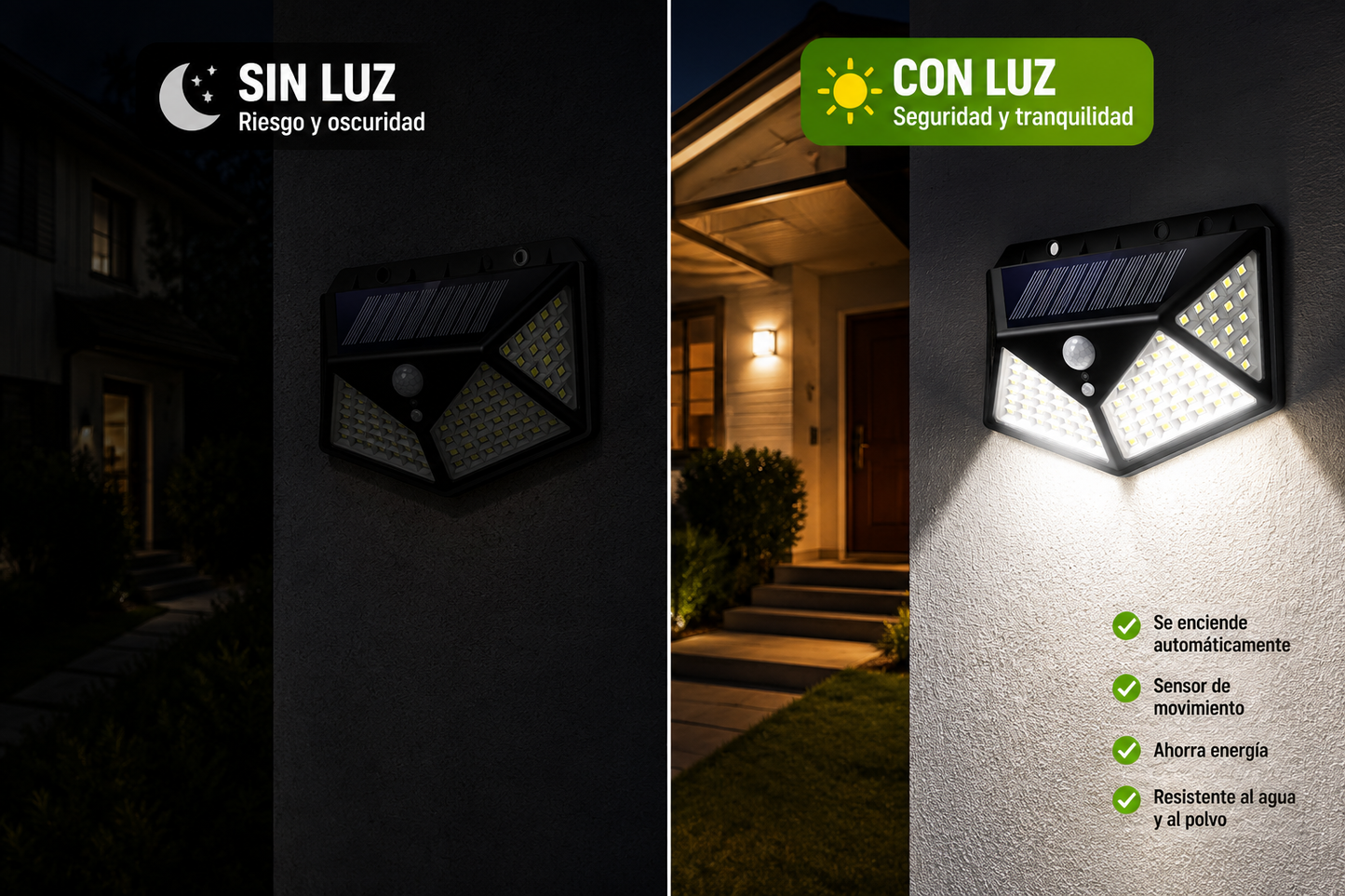 Lámparas Solares De Pared